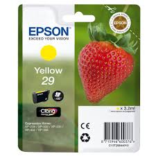 Εγχρωμο Μελάνι Epson 29XL C13T29944010 Yellow XP-235 6.4ml Εγχρωμο Μελάνι Epson 29XL C13T29944010 Yellow XP-235 6.4ml